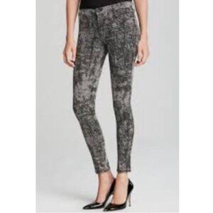 James Jean Twiggy Antique Web Skinny Gray Print 27